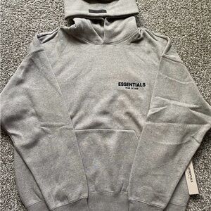 Fear of God Essentials Hoodie Dark Oatmeal Size Men’s Medium